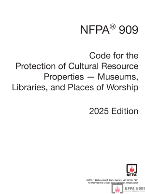 NFPA 909 PDF NFPA 909 PDF